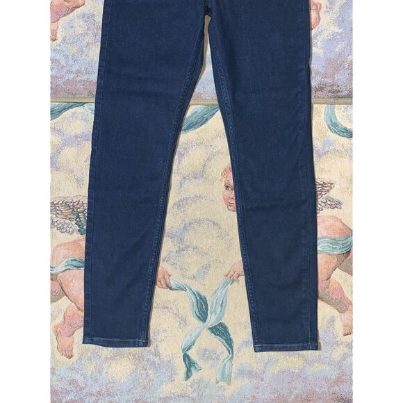 SILVER JEANS Dark Wash Skinny Jeans Size 27/27 - Picture 6 of 15